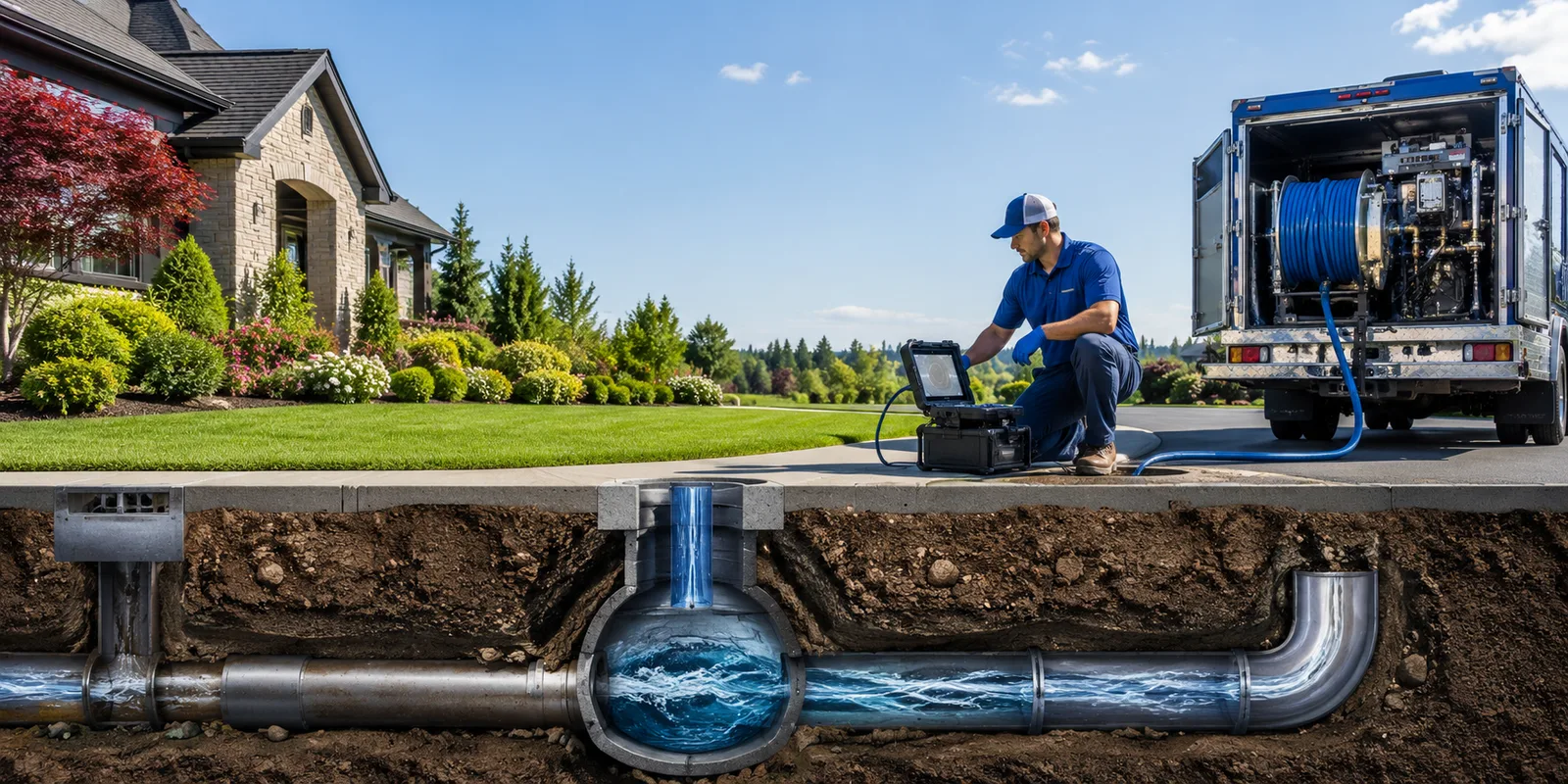 Drainage restoration information for Newtown, IN